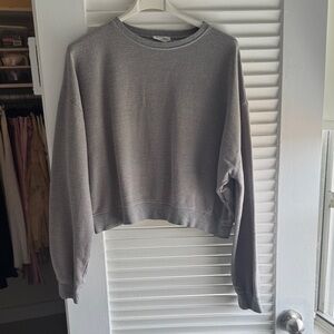 American VINTAGE grey Women's Sweater